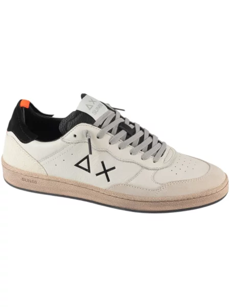 Pantofi Sun68 alb