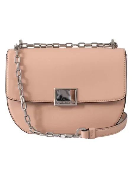 Torebka crossbody Karl Lagerfeld skórzana różowa
