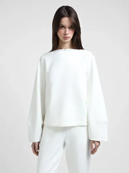 Світшот Emporio Armani білий