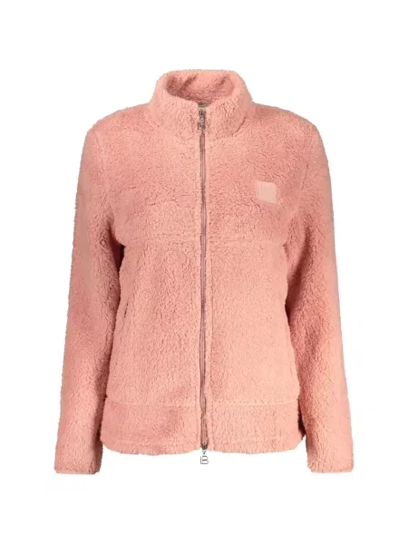 Geacă Laura Biagiotti din fleece roz