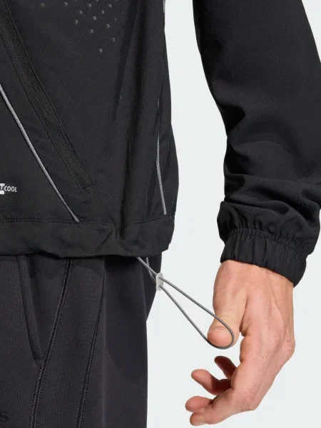 ADIDAS ORIGINALS Prijelazna jakna svijetlosiva crna