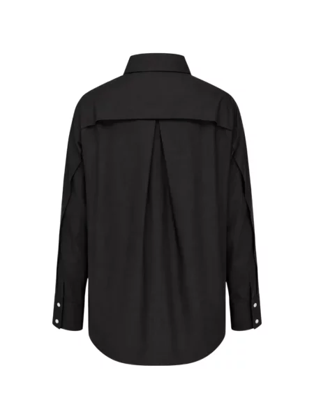 Риза 3.1 Phillip Lim с пайети поплин черно