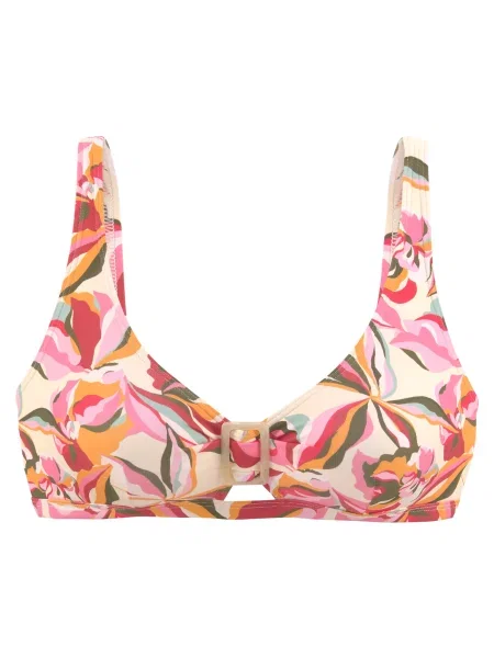 S.Oliver Sutien costum de baie portocaliu / roz / roz alb