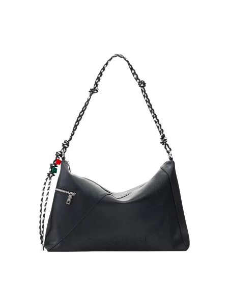 Torebka Desigual z autografem czarna