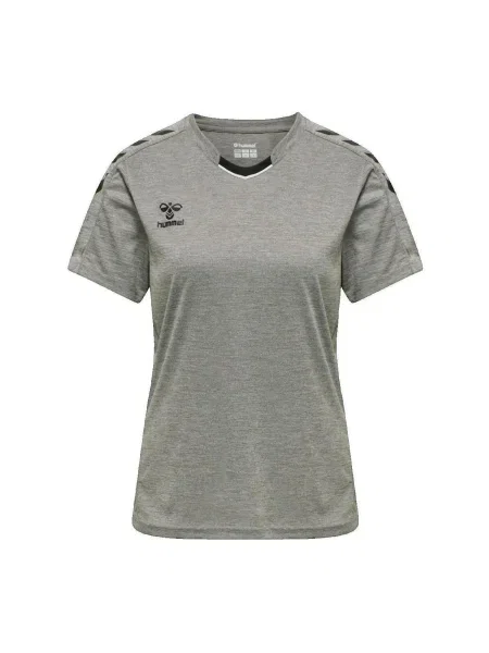 Tricou Hummel din jerseu gri