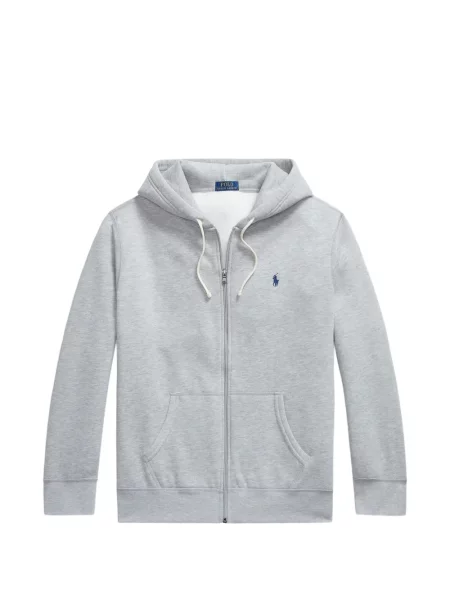 Matlasat tricou polo Polo Ralph Lauren cu decolteu rotund cu autograf roșu