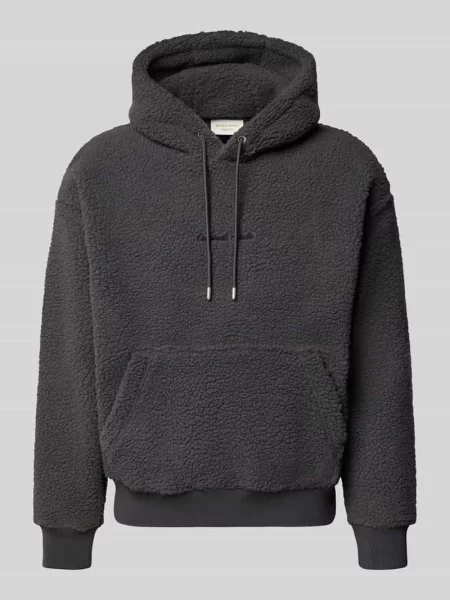 Bluza z kapturem z futerka z wyhaftowanym logo Jack & Jones