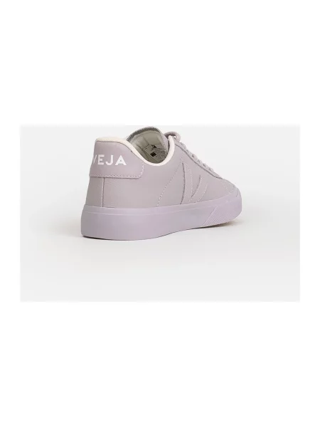 Sneakersy Veja Campo skórzane fioletowe