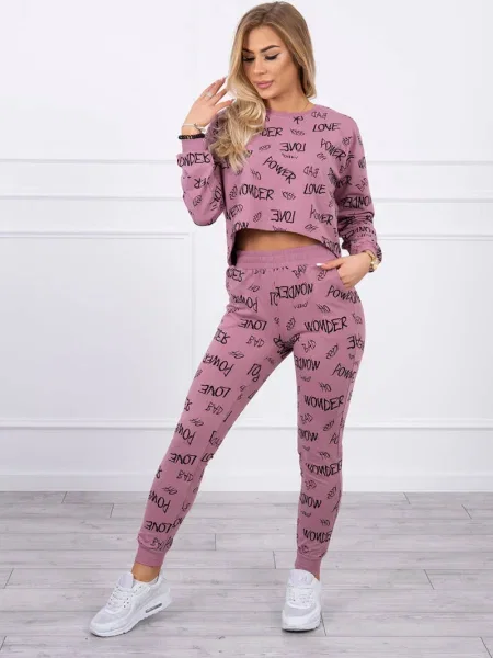 Trening Kesi cu inscripții roz