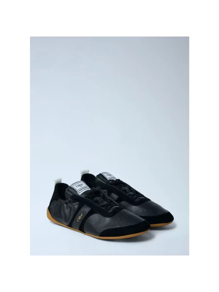 Sneakersy Chloe zamszowe czarne