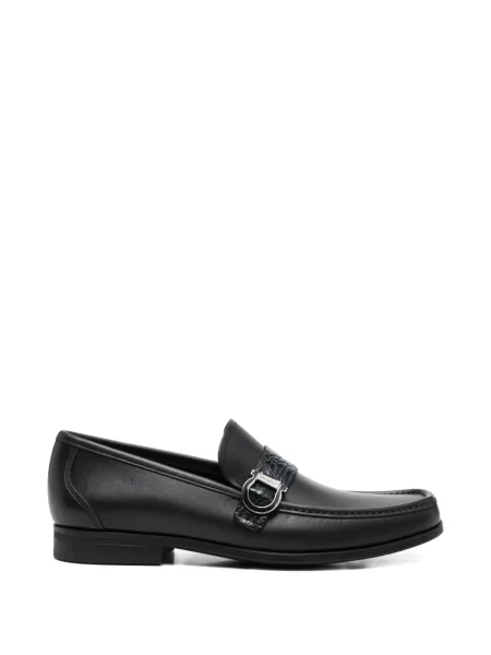 Pantofi loafer Ferragamo din piele albastru