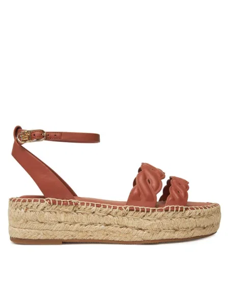 Espadrile Tommy Hilfiger maro
