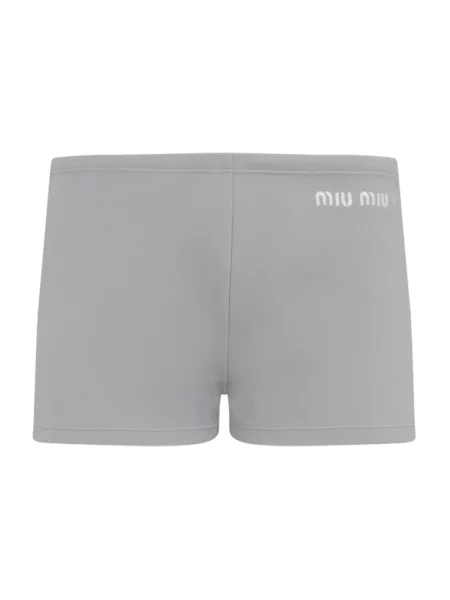 Szorty Miu Miu szare
