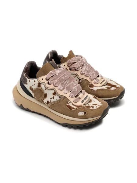 Sneakersy Satorisan skórzane beżowe