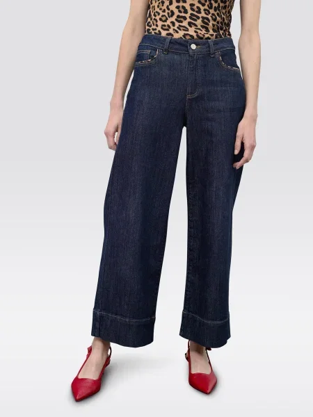 Lola Casademunt Džíny béžová / tmavě modrá / hnědá černá