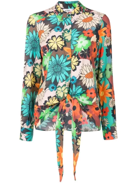 Cămașă Amir Slama cu model floral cu imagine