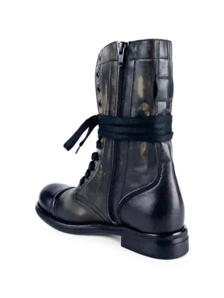 Боти Vivienne Westwood с принт черно