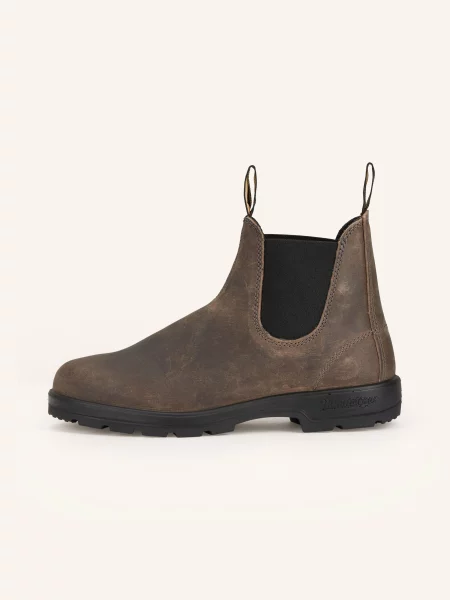 Blundstone Chelsea boty Clay čokoládová / barvy bláta černé