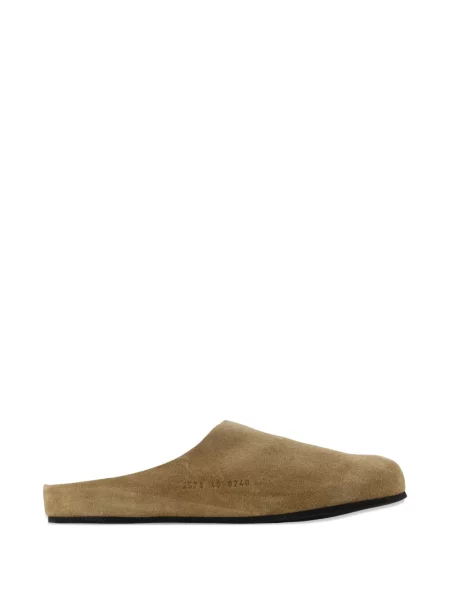 Papuci tip mules Common Projects din piele de căprioară