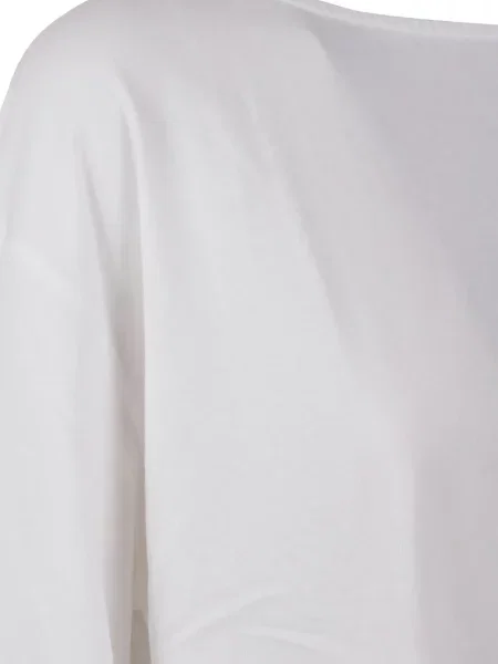 Lung tricou Majestic Filatures alb