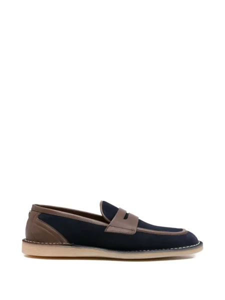 Pantofi loafer Dolce & Gabbana din piele albastru