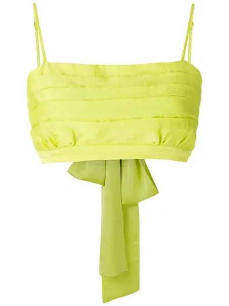 Top Olympiah o krotszym kroju zielony