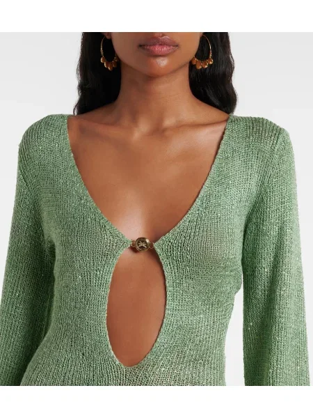 Rochie Bananhot tricotate verde