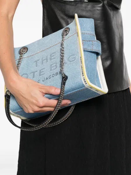 Colier Marc Jacobs cu bretele albastru