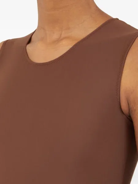 Body Maison Margiela fără mâneci maro