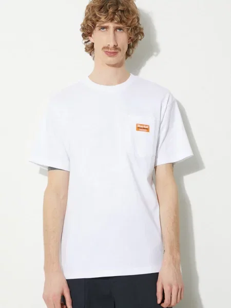 Μπλουζάκι Market Hardware Pocket T-Shirt ανδρικό άσπρο λευκό