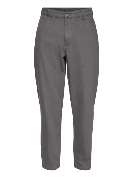 Kalhoty Alpha Industries Alpha Chino Pant Relaxed šedá