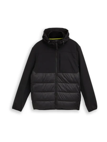 TOM TAILOR DENIM Geacă de primăvară-toamnă negru