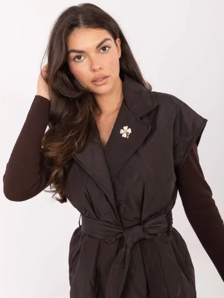 Telovnik Rue Paris rjava