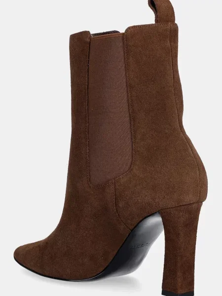 Замшевые ботинки Aldo коричневые