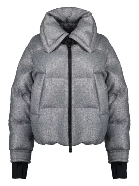 Geacă Moncler Grenoble gri