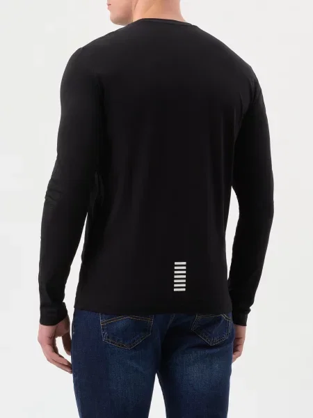 Лонгслив Ea7 Emporio Armani черный