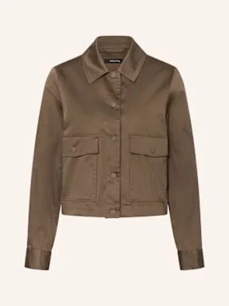 Żakiet z z wypustkami Comma brązowa