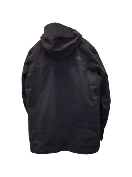 Geacă The North Face cu glugă softshell negru