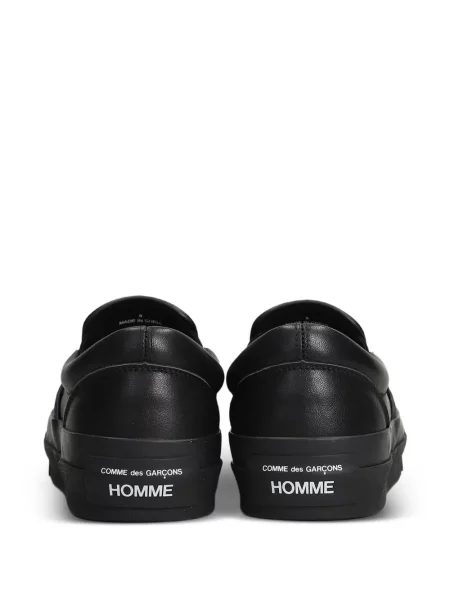 Δερμάτινη κιλότα Comme Des Garçons Homme slip-on μαύρο