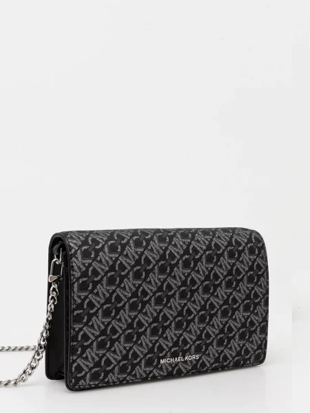 Geanta de piele Michael Michael Kors din piele negru