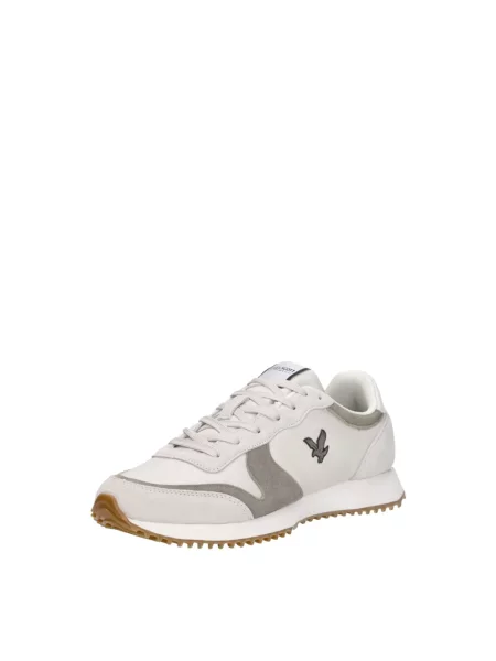 Lniane sneakersy Lyle & Scott beżowe
