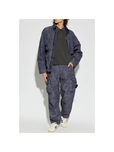 Koszulka polo Stone Island z kamieniami brązowa