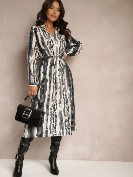 Rochie Elliorwen gri