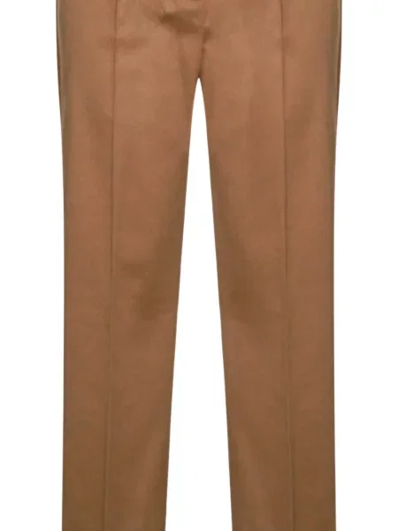 Pantaloni scurți Max Mara plisate maro