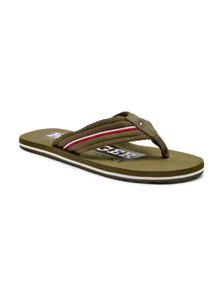 Félcipo Tommy Hilfiger khaki