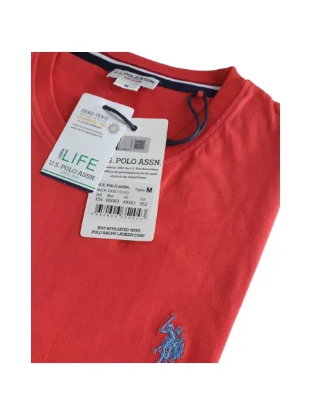 Koszulka polo U.s Polo Assn. czerwona