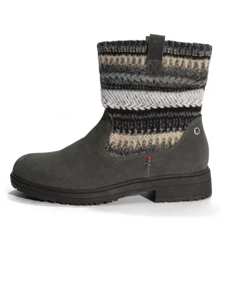 Minnetonka Botine Joli bej / gri negru