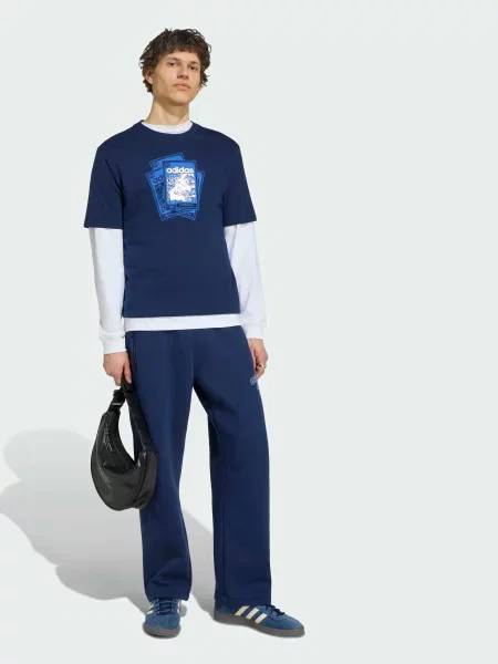 Повседневные брюки Adidas синие