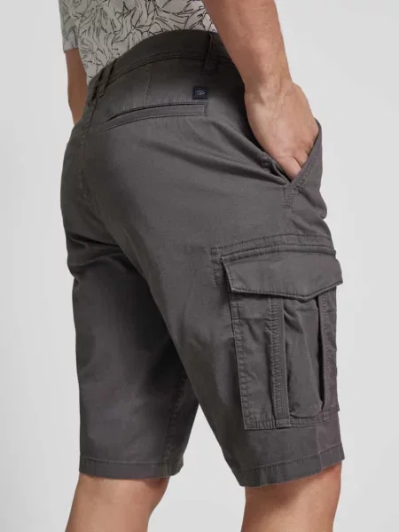 Szorty cargo o kroju regular fit z mieszanki bawełny i elastanu Tom Tailor