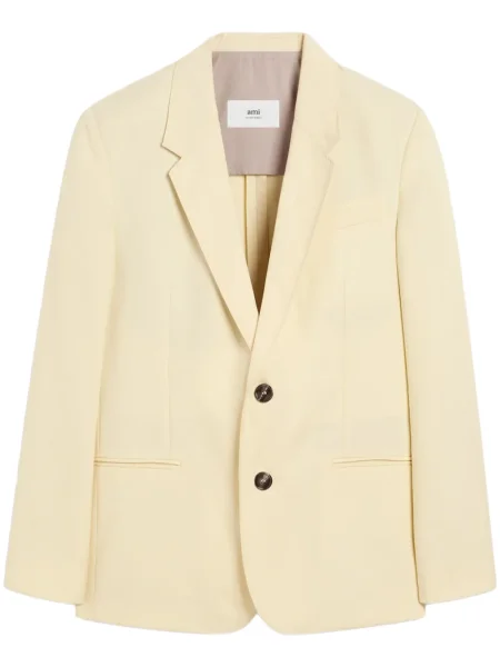 Sacou Ami Paris de lână galben